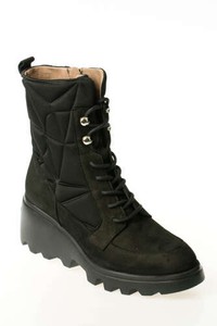 Botki WONDERS G-7004 NUBUK NEGRO
