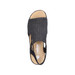 Sandały RIEKER 62941 Schwarz