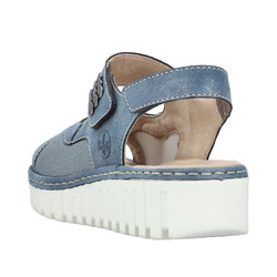 Sandały RIEKER V1389 Blau