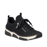 Półbuty RIEKER 45973 Black
