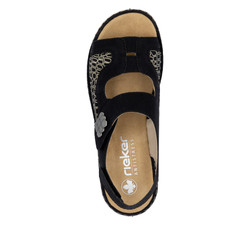 Sandały RIEKER 65989 Black