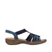 Sandały RIEKER 628G7 Blau