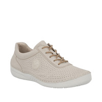 Półbuty RIEKER 52546 Beige