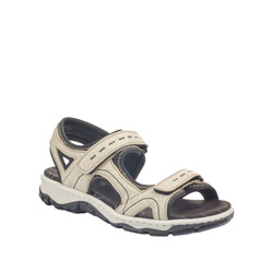 Sandały RIEKER 68866 Beige