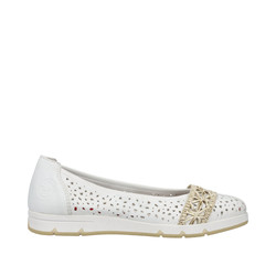 Baleriny RIEKER L3062 Weiss