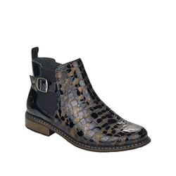 Botki RIEKER Z4965 Bronze