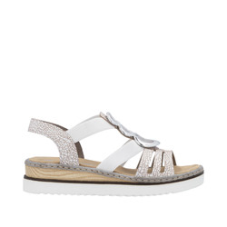 Sandały RIEKER 679L4 weiss