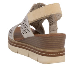 Sandały REMONTE D2L56 Metallic