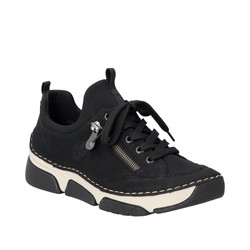 Półbuty RIEKER 45973 Black
