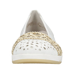 Baleriny RIEKER L3062 Weiss