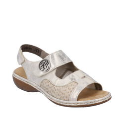 Sandały RIEKER 65989 Beige