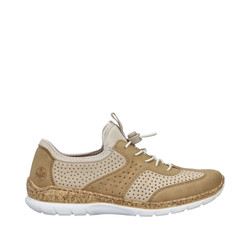 Półbuty RIEKER N4245 Beige