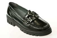 Mokasyny WALDLAUFER 723508 Schwarz
