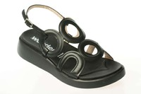 Sandały WONDERS C-6533 Negro