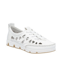Półbuty RIEKER 49956 White