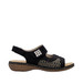 Sandały RIEKER 65989 Black