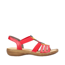 Sandały RIEKER 60804 Rot