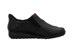 Półbuty RIEKER 47253 Schwarz