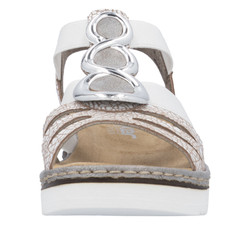 Sandały RIEKER 679L4 weiss