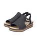 Sandały RIEKER 62941 Schwarz