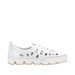 Półbuty RIEKER 49956 White