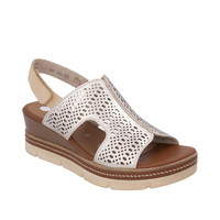 Sandały REMONTE D2L56 Metallic