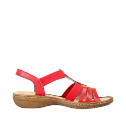 Sandały RIEKER 60804 Rot