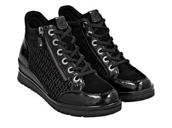 Botki REMONTE R0773 Schwarz