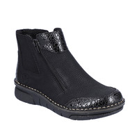 Botki RIEKER 73355 Schwarz