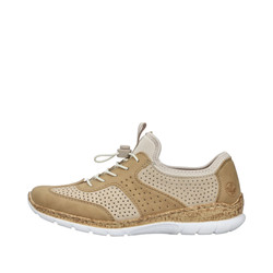 Półbuty RIEKER N4245 Beige