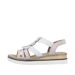 Sandały RIEKER 679L4 weiss