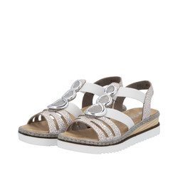 Sandały RIEKER 679L4 weiss