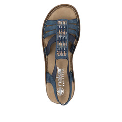 Sandały RIEKER 628G7 Blau