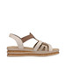 Sandały RIEKER 62918 Beige kombi