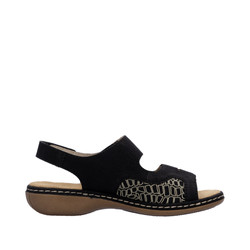 Sandały RIEKER 65989 Black