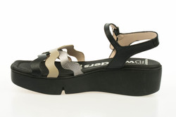 Sandały WONDERS B-7943 Negro