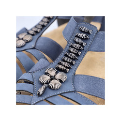 Sandały RIEKER V1206 Blau